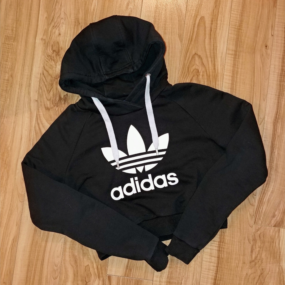 Adidas Cropped Hoodie